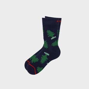 Pair of Thieves Men's Tree Print Crew Socks - 6-12